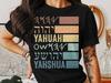 Yahuah Yahshua T-Shirt, Namen in Paläo-Hebräisch T-Shirt, Vatersname des Israeliten T-Shirt, YHWH T-Shirt