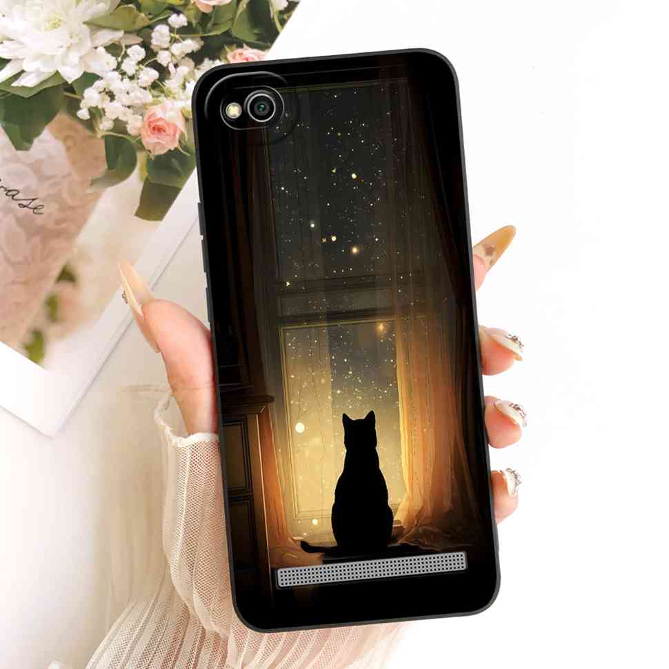 For Xiaomi Redmi 5A Case Fashion Cartoon Print Soft Silicone Cover For Redmi 5A MCG3B MCI3B Phone Protective Cases