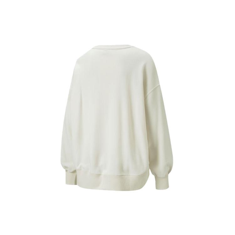 Puma Sweatshirt Women's Cotton Linen Blend Natural 535327-99
