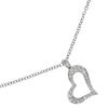 Limelight Halskjede hjerte K18 hvitt gull/diamant hjerte 7,8g Kvinner Brukt