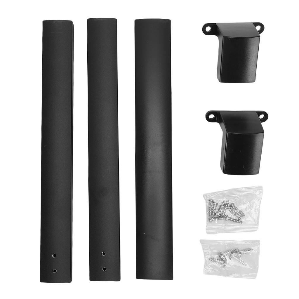 RV Screen Door Handle Grab Bar Adjustable Anti Slip Aluminum Alloy Screen Door Protector Crossbar for Camping Vehicles