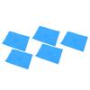 5Pcs Foot Massage Mat TPE Acupressure Walking Toe Plate Massage Pad for Home Outdoor Game Blue