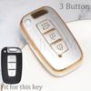Tpu Key Case Cover 3 4 Buttons Fob For Hyundai Ix35 Elantra Sonata 8 9 For Kia Sportage K5 K2 Sorento Optima Forte 2011-