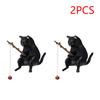 1-5PCS Fishing Cat Aquariums Decorations Fishtanks Hangable Decors Landscape AquaticPet Fishtank Ornament Desktop Accessories