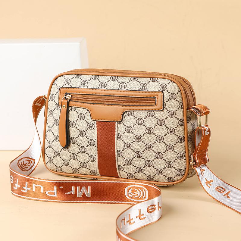 Women's Bag Spring Versatile Fashion Crossbody Bag Simple and High-end Single-shoulder Mobile Phone Small Square Bag