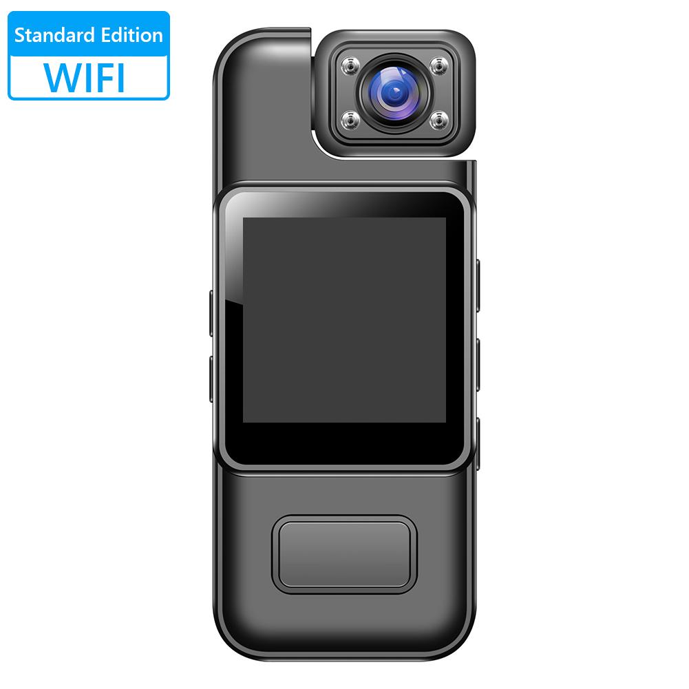 Body Camera with Audio and Video Recording Portable Small Personal Camcorder Action Camera for Traveling Cycling Vlogging