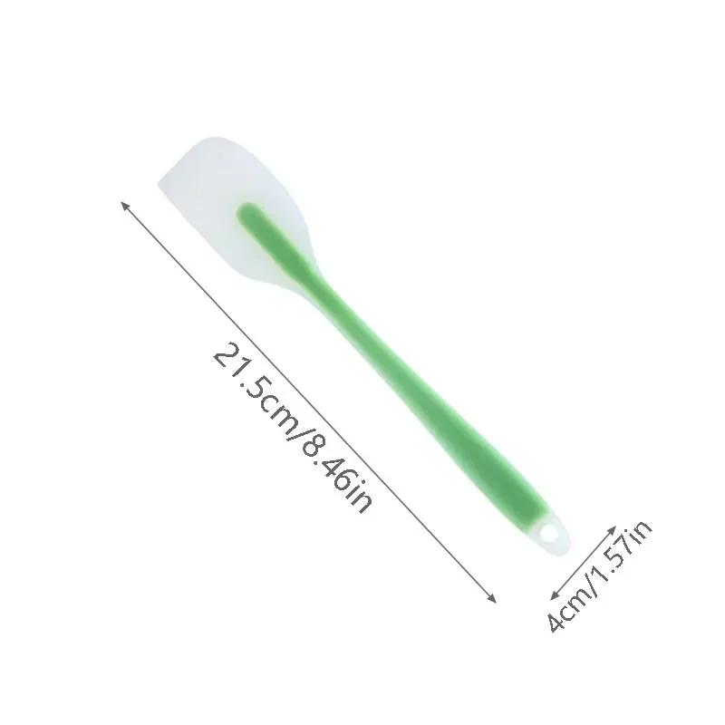 Silicone Spatula Baking Cream Butter Random Color Heat-Resistant Mixing Batter Scrapers Kitchen Utensils Cooking Bakware Tools