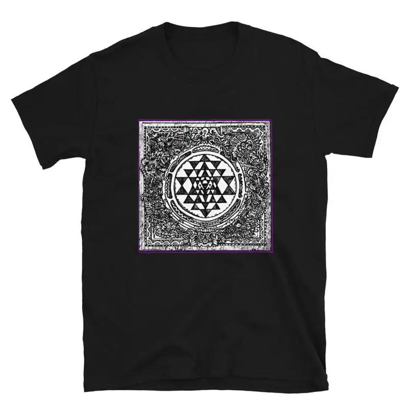 Trippy Rave Sri Yantra Sacred Geometry Spiritual 3Rd Eye Edm T Shirt