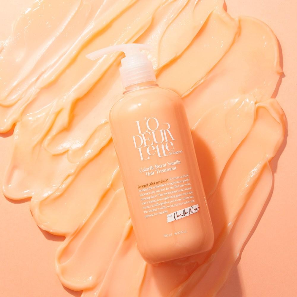 Lauderette Color Fit Burnt Vanilla Hair Treatment 1000ml, 1 piece, 1L