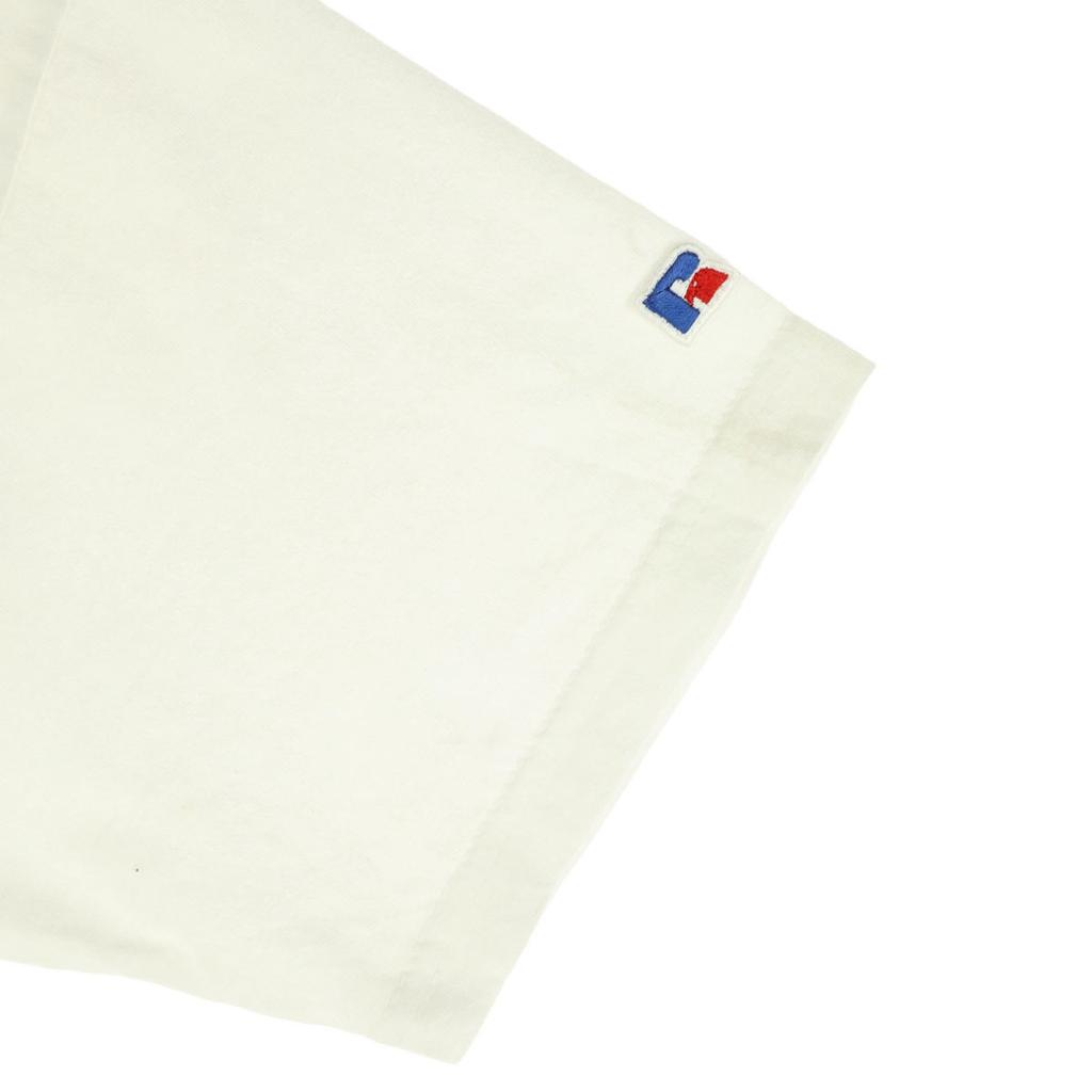 Russell Athletic One Point Short Sleeve T-shirt M White Men's Used