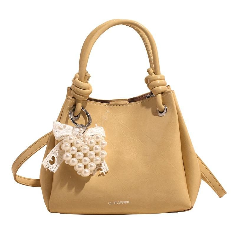 

Модная портативная маленькая квадратная сумка Женская новая сумка через плечо жёлтый