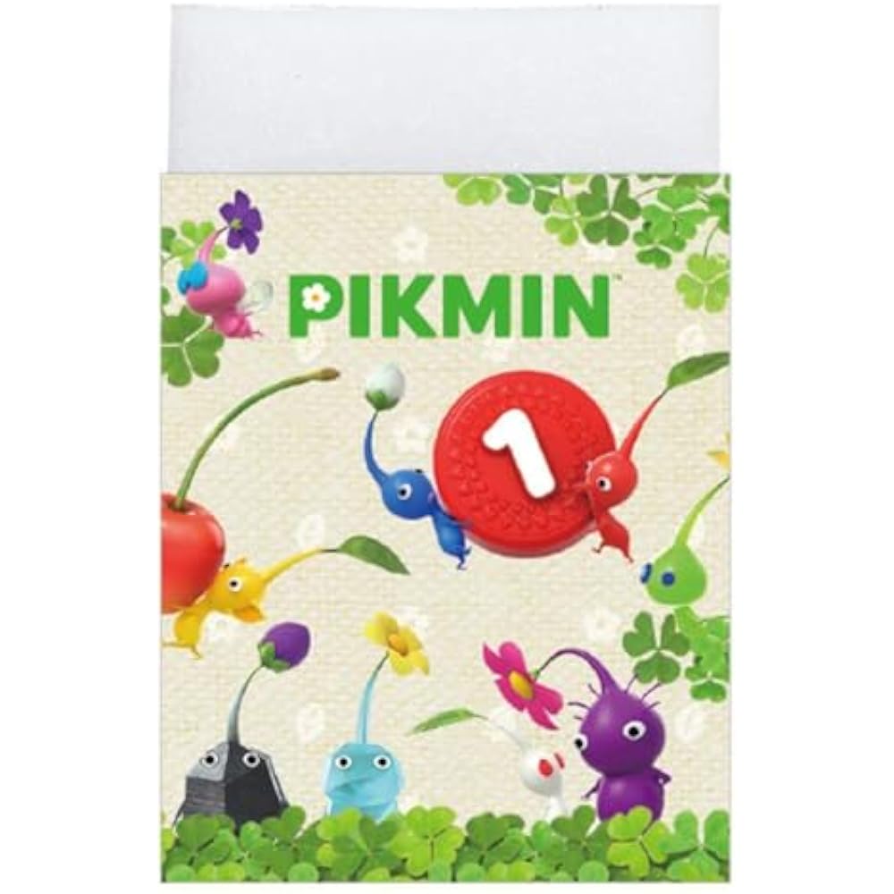 Pikmin [Zestaw Papierniczy] Papierniczy Zestaw 6 Sztuk Mitsubishi Pencil Przygotowanie do Szkoły Stati...