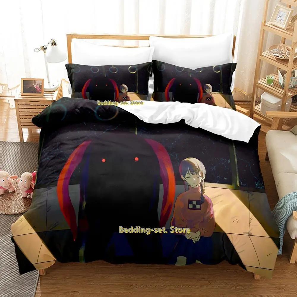 New Yume Nikki Bedding Set Single Twin Full Queen King Size Bed Set Adult Kid Bedroom Duvetcover Sets Anime Parure De Lit Bed