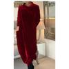DICIFY Women's Fashion Autumn Winter Solid Color Print Long Sleeve O-Neck Casual Dresses