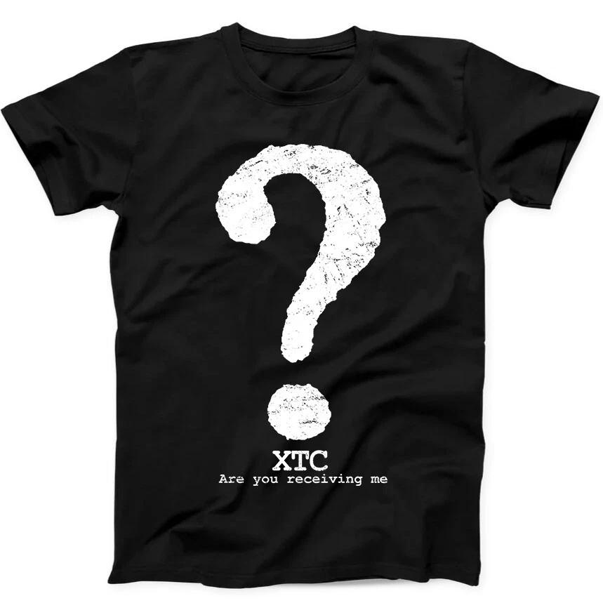 XTC Вы меня слышите Панк-рок Музыкальный подарок Черная футболка 228 M