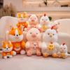 25/35/45cm Soft Animals Cartoon Dog Pig Chicken Pillows Cushion Lovely Stuffed Animal Plush Toy Birthyday Gift