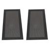 2Pcs Computer Cooler Fan Dust Filter Magnetic Frame PC Fan Dust Mesh PC Cooler Filter Fine Mesh PVC Dust Cover