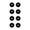 Car Door Silicone Anti Shock Pad Universal Trunk Sound Insulation Pad For Chevrolet Colorado Cruze Spark Captiva Malibu Trax LC2