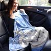 1pc Elephant Printing Lightweight Flannel Blanket, Comfortable and Warm Blanket, for Camping Sofa Bed and Couch Office, in All Seasons