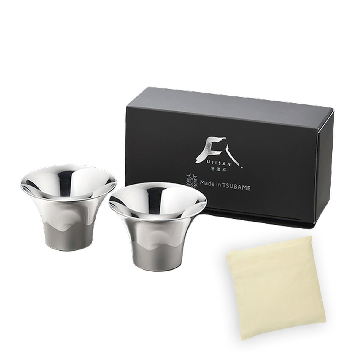 

Эко-сумка Чашка для саке Гора Фудзи Нержавеющая сталь Сделано в 929624 J-kitchens Набор, Дизайн, 2 штуки Сталь, 75 мл, Япония, №.