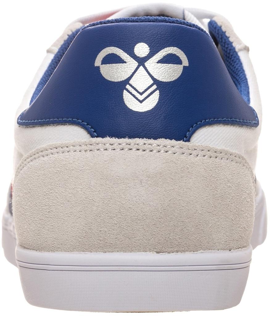 Кроссовки Hummel Slimmer Stadil Low Canvas белые/синие/красные/зеленые