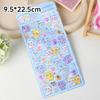 4 Pcs/Set Shiny Crystal Decorative Stickers - Cute Animal & Flower Embellishments for Journal DIY & Phone CaseAnimeWorlds Store