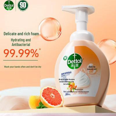 Dettol Sapone Mousse Mani (Profumo di pompelmo)