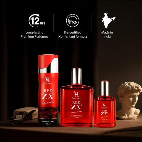 Ramsons - Дезодорант-спрей RED ZX 200 мл | Парфюм для тела для