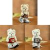 Cute Bear Plush Toy With Jointed Limbs For Kids And Collectors