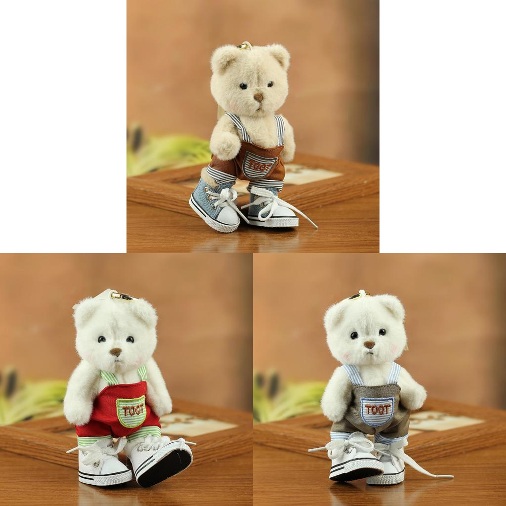 Cute Bear Plush Toy With Jointed Limbs For Kids And Collectors