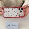 Custom Polka Dot Cherry Bow iPhone Case for 16 Pro Max/15/14 – New for Women