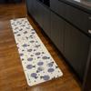 Marushin Kitchen Disney Mickey Mouse Dot 2225074700 Mat, Pattern, Wipeable, Water-Repellent, Non-Slip, PVC,