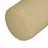 Bolster Cushions 2 pcs Grey Green Ø 25 x 70 cm Cord Fabric