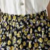 CARBAMMI Floral A-Linien Midi-Rock