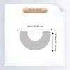 Quick Drying Toilet Mat Water Absorbing U-shaped Floor Mat Beautiful Door Mat Carpet  Toilet Room