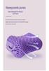 TPE Black Tech Latex Pillow - No-Pressure Neck Support, High Elasticity, Breathable, Washable, Non-Collapsing Pillow Core