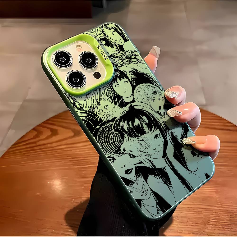 Phone Case PIKPAKA J-Junji Ito Horror Comics for Samsung Galaxy S26 S25 S24 S23 S22 S21 S20 FE Ultra Edge Anti Fall Matte Cover