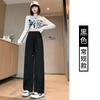 Banana Pants Women's Wide-leg Pants Sweatpants Fleece Pants Sweatpants Autumn and Winter Straight-leg Pants Mopping Pants Women's Pants