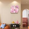 Cat Living Room Desktop Household Pendulum Desktop Entrance Entrance Counter Clock Cartoon Creative Clock Small Ornaments