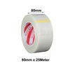 10mm-100mm Width Fiberglass Tape 25M Length High Temperature Resistance Single-Sided Tape Waterproof Transparent Mesh Tape