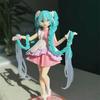 Hatsune Miku 21cm Anime Figure Kawaii Thumbelina Vocaloid Wonderland PVC Action Figure Collection Model Doll Ornaments Toys Gift