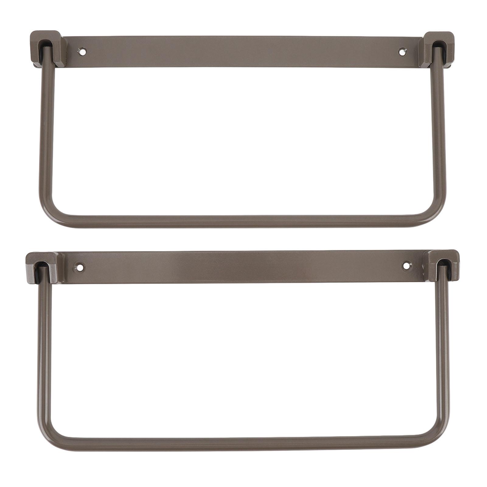 Paire d'Étagères à Chaussures Pliables pour Camping-car Gain de Place Alliage d'Aluminium Murales Étagère de Rangement pour Chaussures Suspendue pour Camping-car