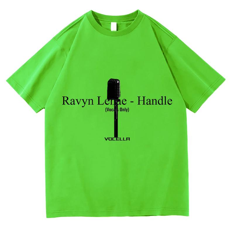 2026 Summer Cotton Tee Ravyn Lenae Handle TShirt Graphic Unisex Unisex Loose Hip Hop Streetwear Breathable Soft Top Tees Streetwear
