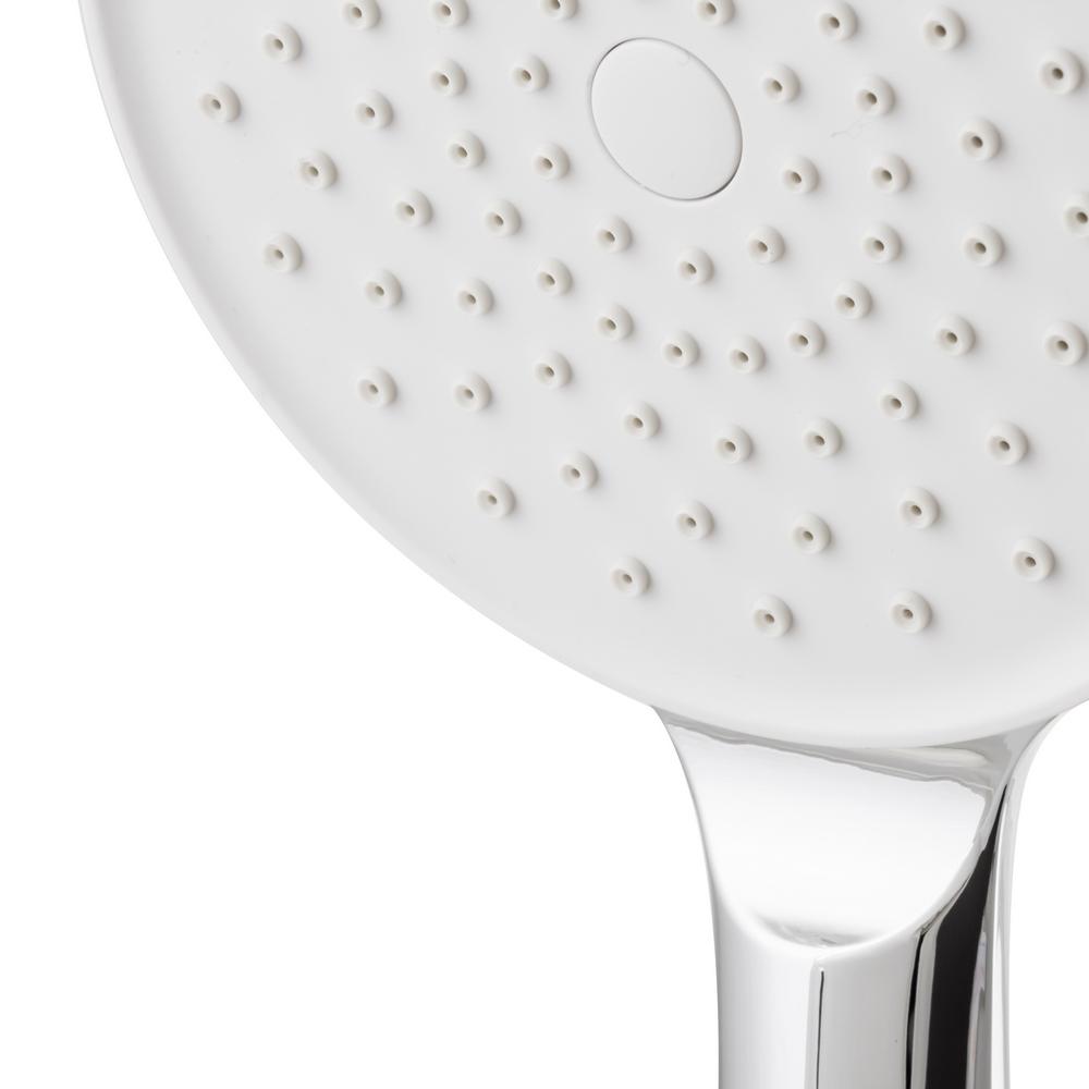 AWD INTERIOR 1984 single-function shower head, silver