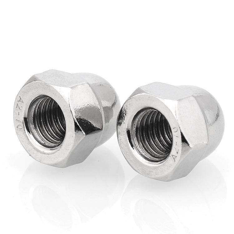 304 Stainless Steel Decorative Cap Nut (Sizes: M3-M20)