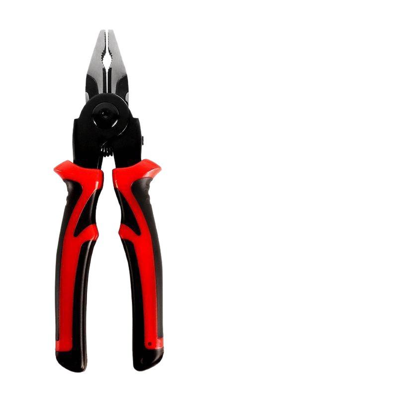 Multifunktionales 7-teiliges Zangen-Set mit austauschbaren Köpfen - Fünf-in-Eins Kombinationszange für Elektriker und Haushalt.