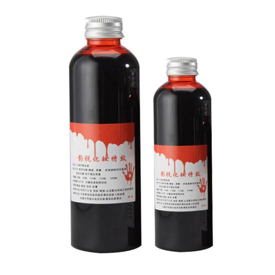 30/60ml/100ml/120ml Flacon de lichid de sânge fals Etapă Farsă Recuzită teatrală Cosplay