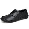 Scarpe da Uomo Taglie Forti Primavera e Autunno in Pelle Integrale Casual Trendy Britanniche da Lavoro Basse Scarpe Trendy