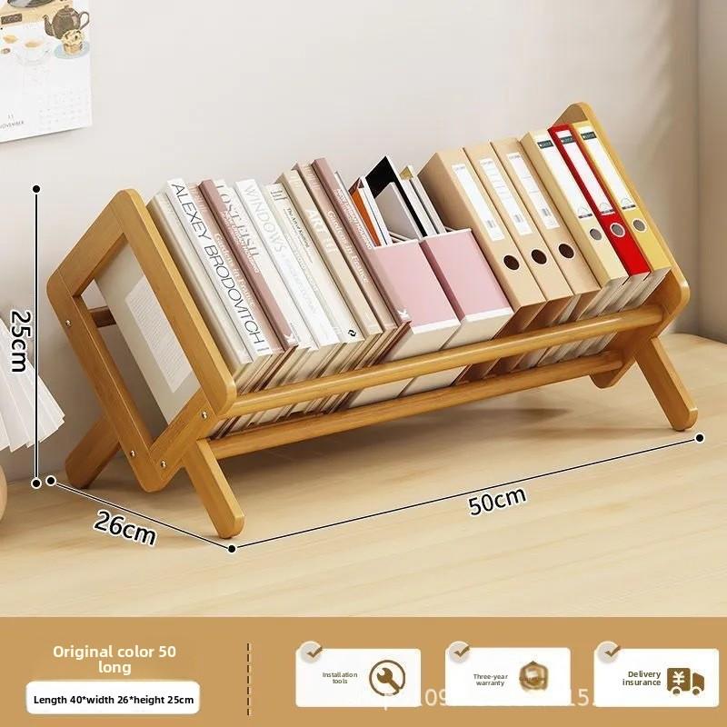 Creative Small Bookshelf Office Desktop Bookshelf Bookcase Simple Bookstand Book Storage Finishing Shelf