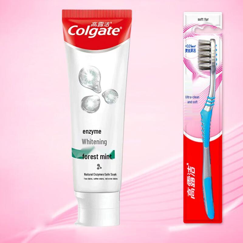 

Colgate Enzyme Whitening Toothpaste & Toothbrush Set